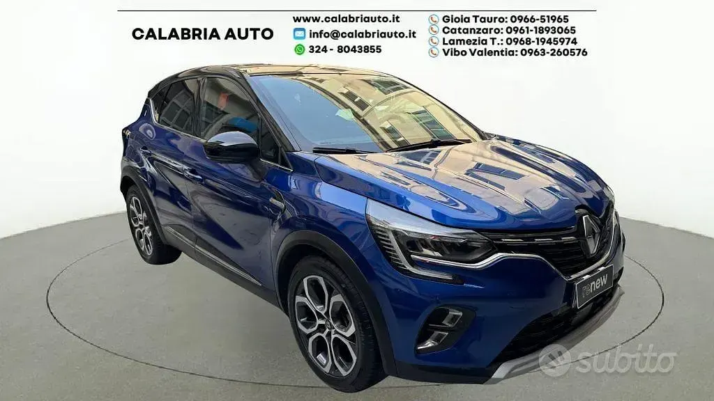 Usata Renault Captur Techno 94 CV (69 kW) 2023 Bluazzurro SUV