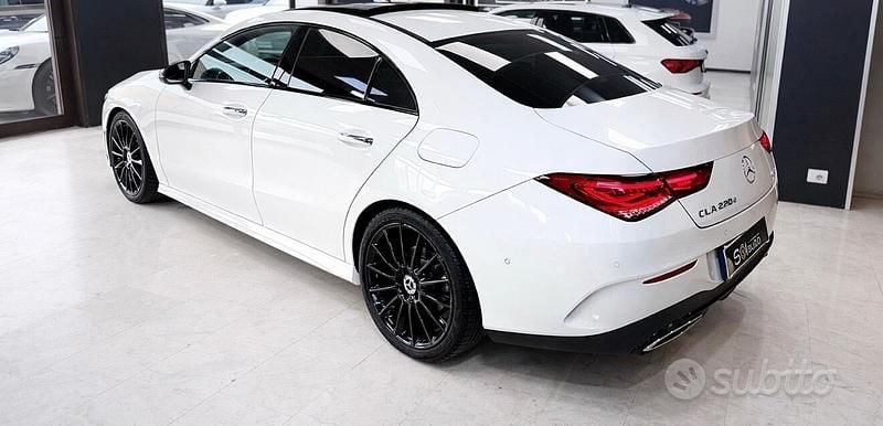Usata Mercedes CLA220 Premium 190 CV (139 kW) 2022 Bianco Berlina