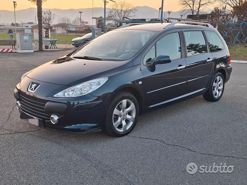 Usata Peugeot 307 110 CV (80 kW) 2007 Blu Station wagon