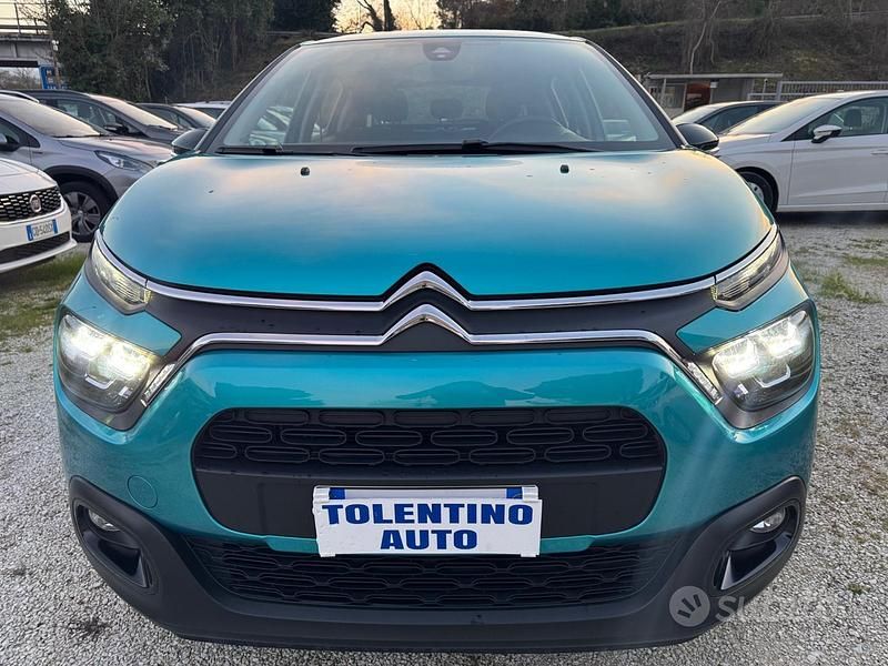 Usata Citroën C3 Shine 101 CV (74 kW) 2022 Blu Utilitaria