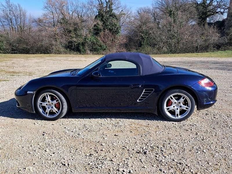 Usata Porsche Boxster 280 CV (205 kW) 2006 Blu/azzurro Cabrio