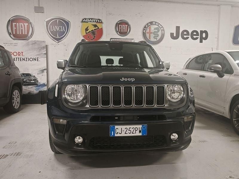 Usata Jeep Renegade Limited 190 CV (139 kW) 2022 Blu SUV