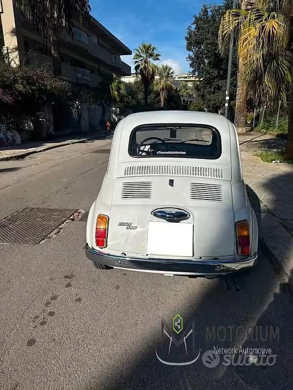 Usata Fiat 500 18 CV (13 kW) 1970 Bianco Utilitaria