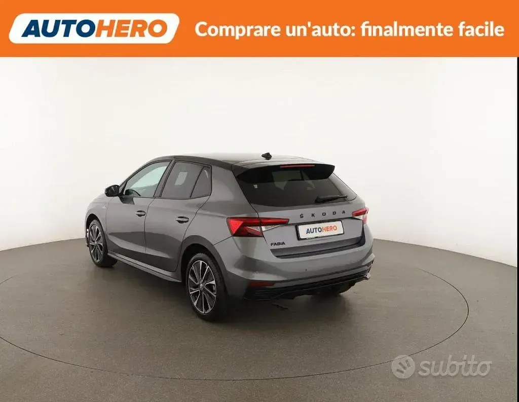 Usata Skoda Fabia Monte Carlo 95 CV (69 kW) 2023 Grigio Utilitaria