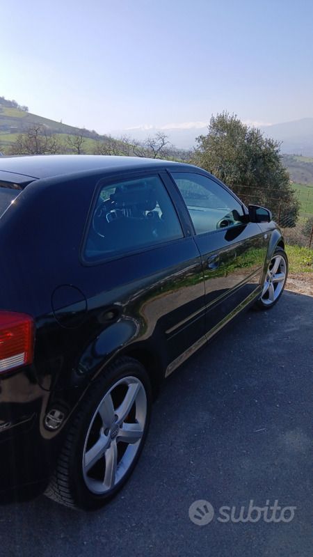 Usata Audi A3 2010 Nero Utilitaria