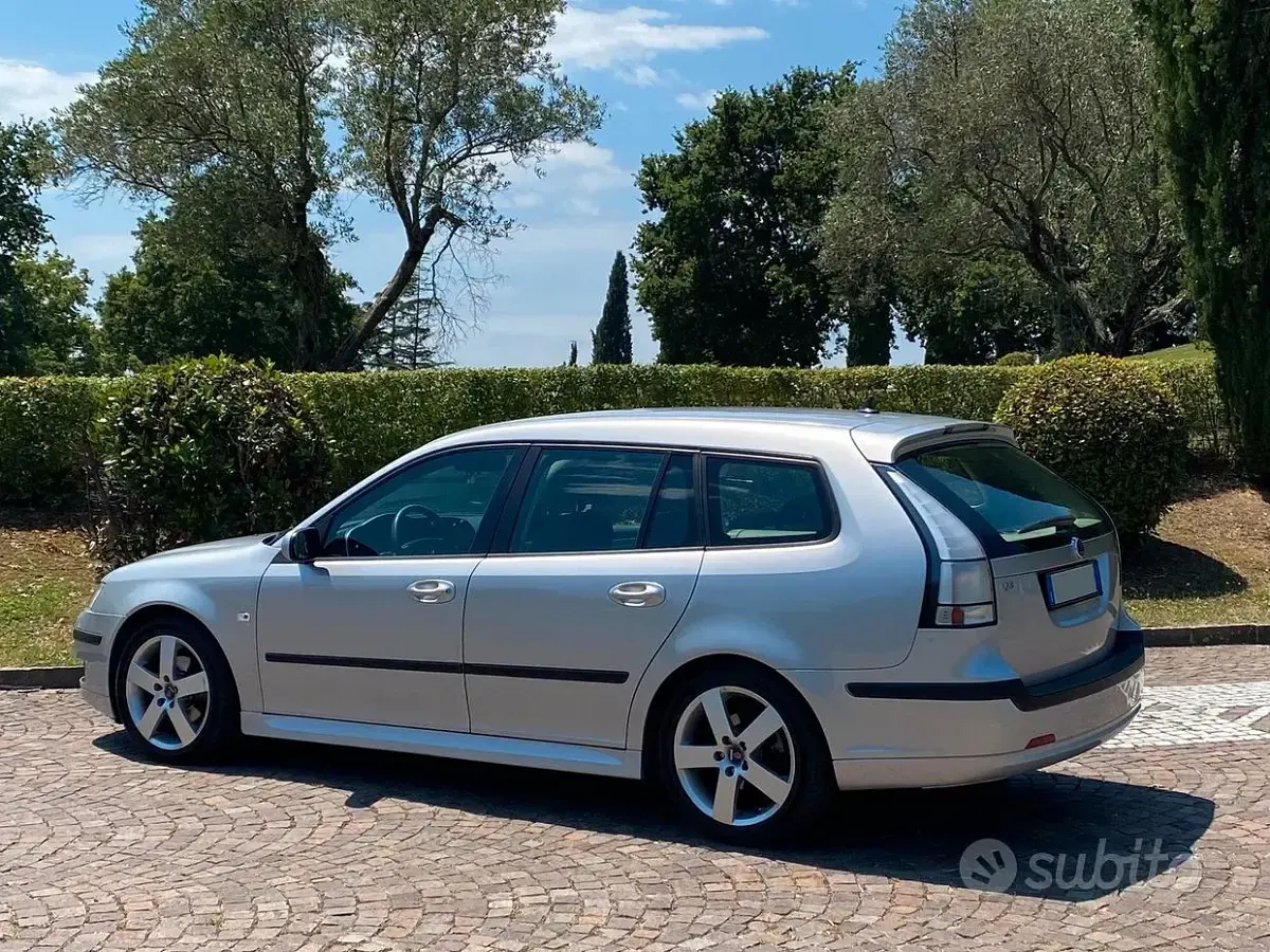 Usata Saab 9-3 Vector 150 CV (110 kW) 2007 Grigio Station wagon