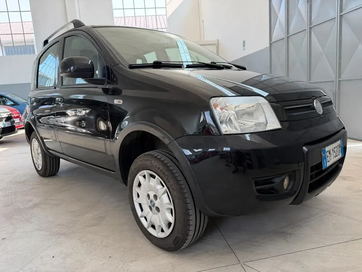 Usata Fiat Panda 4x4 Climbing 75 CV (55 kW) 2012 Nero Utilitaria