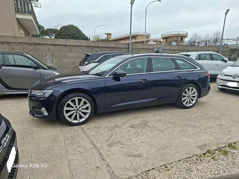 Usata Audi A6 Sport 204 CV (150 kW) 2021 Blu/azzurro Station wagon