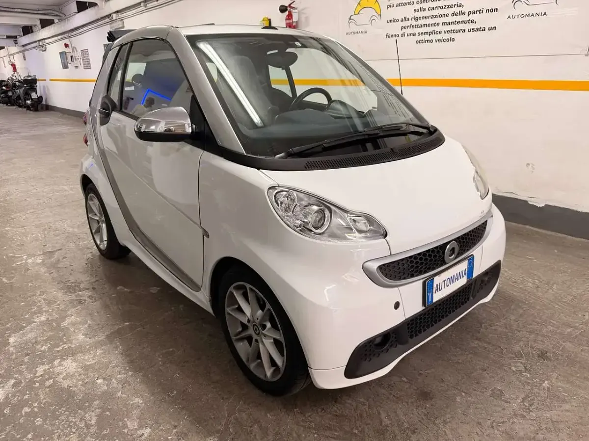 Usata Smart ForTwo Cabrio Passion 54 CV (39 kW) 2013 Bianco Cabrio