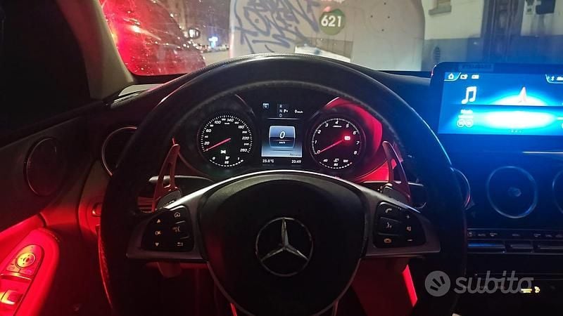 Usata Mercedes C300 245 CV (180 kW) 2016 Bianco Berlina