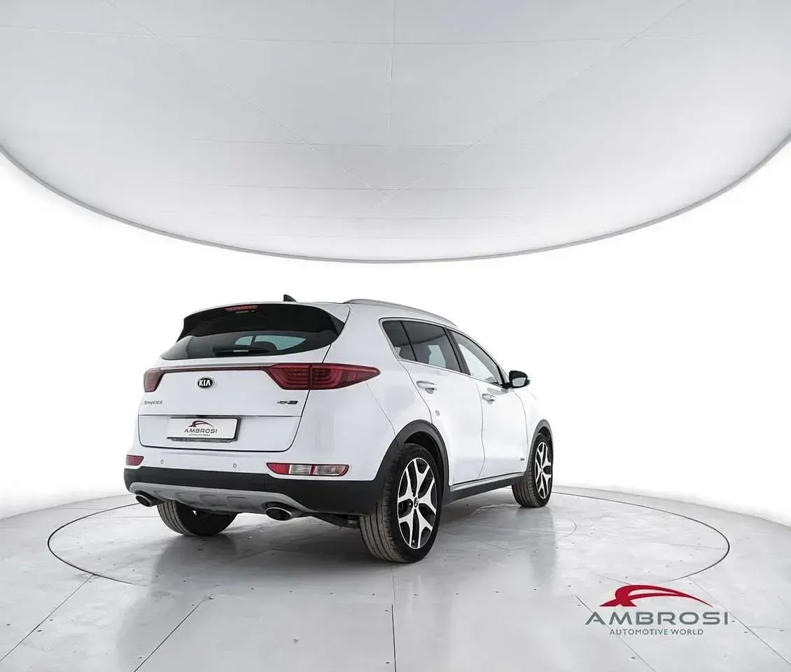 Gebraucht Kia Sportage GT-Line 185 PS (136 kW) 2018 Weiß SUV
