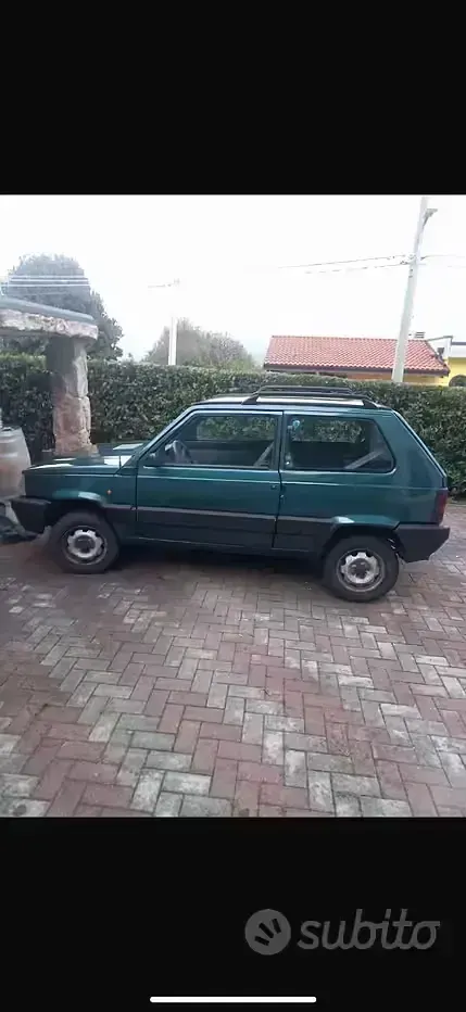 Usata Fiat Panda 4x4 54 CV (39 kW) 1995 Verde Utilitaria