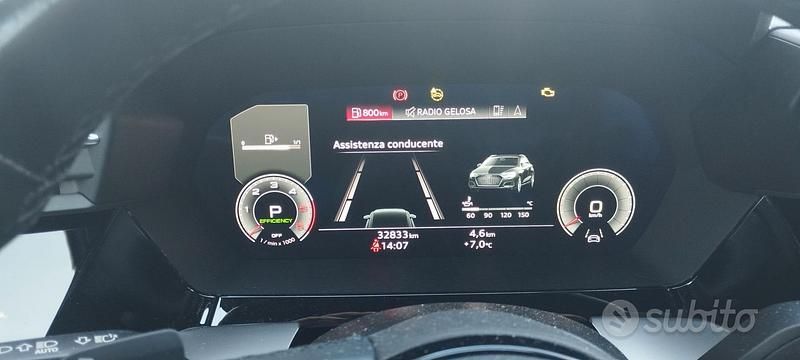 Usata Audi A3 S-Line 150 CV (110 kW) 2023 Bianco Berlina