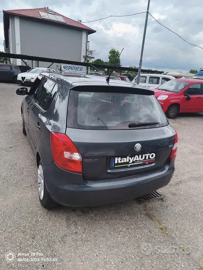 Usata Skoda Fabia Style 69 CV (50 kW) 2009 Nero Berlina