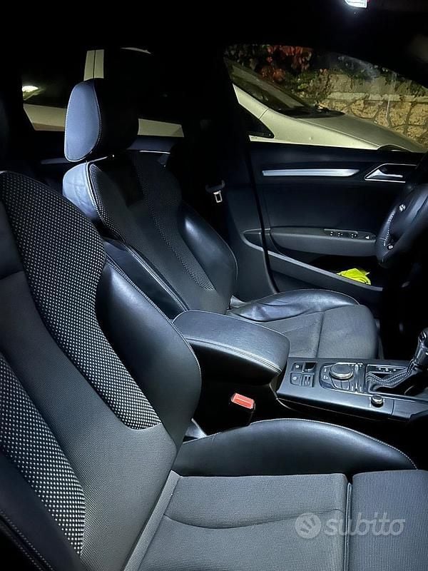 Usata Audi A3 S-Line 150 CV (110 kW) 2016 Grigio Berlina