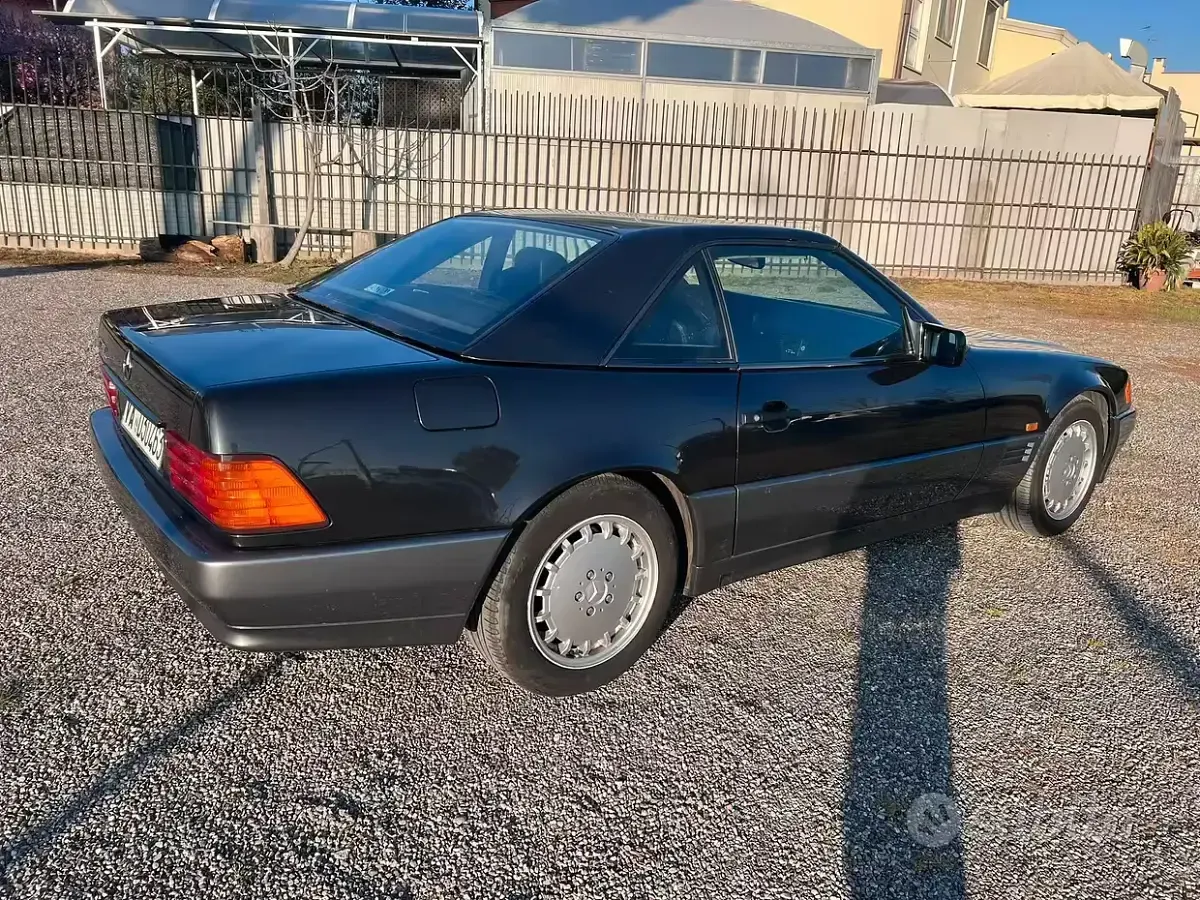 Usata Mercedes SL500 1992 Nero Cabrio