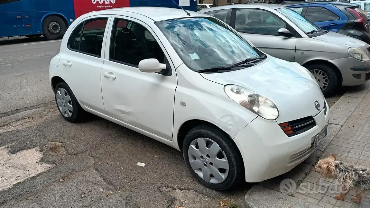 Usata Nissan Micra 80 CV (58 kW) 2005 Bianco Utilitaria