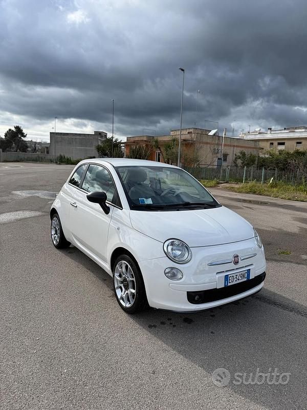 Usata Fiat 500 Pop 69 CV (50 kW) 2010 Bianco Berlina