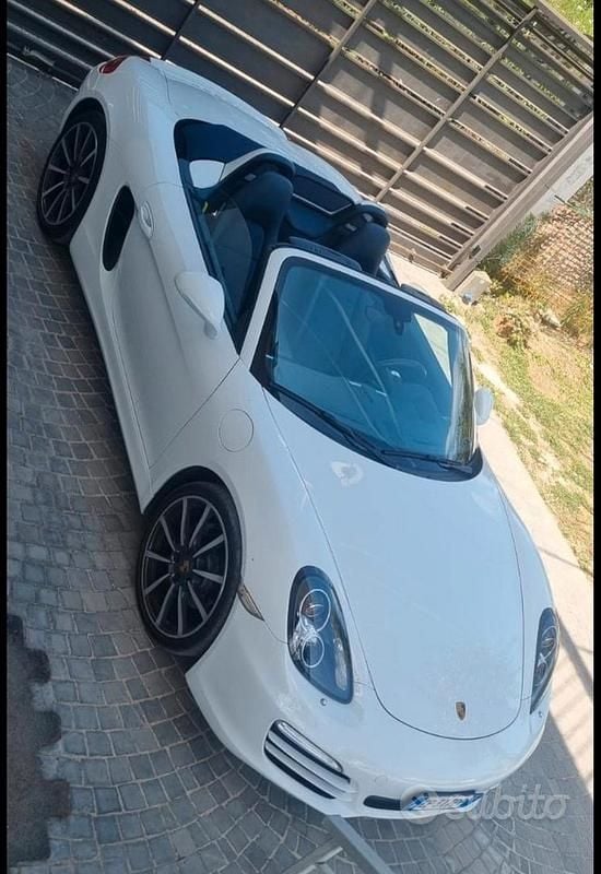 Usata Porsche Boxster 265 CV (194 kW) 2013 Bianco Cabrio