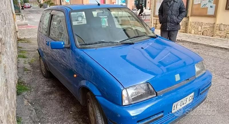 Usata Fiat Cinquecento 1997 Blu Utilitaria