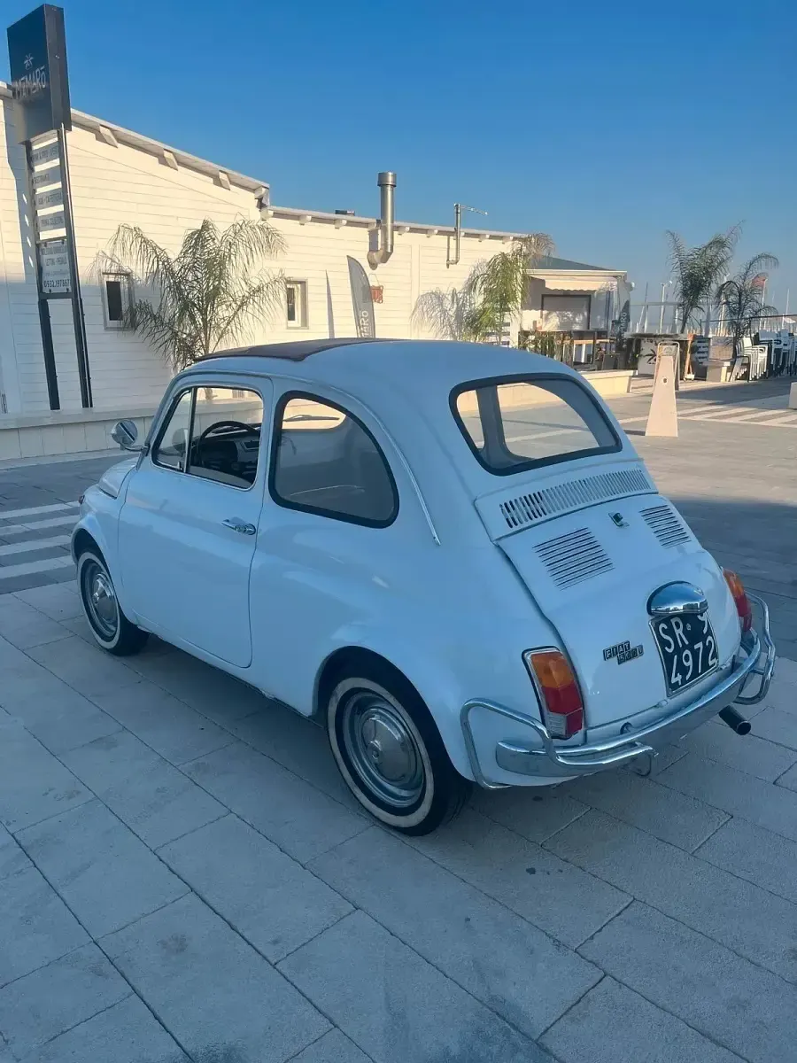 Usata Fiat 500 17 CV (12 kW) 1969 Bianco Utilitaria