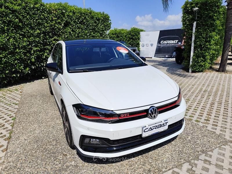 Usata VW Polo GTI 200 CV (147 kW) 2020 Bianco Berlina