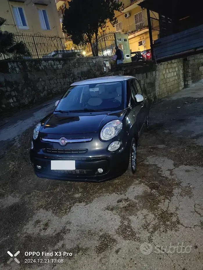 Usata Fiat 500L Pop Star 105 CV (77 kW) 2017 Grigio Monovolume