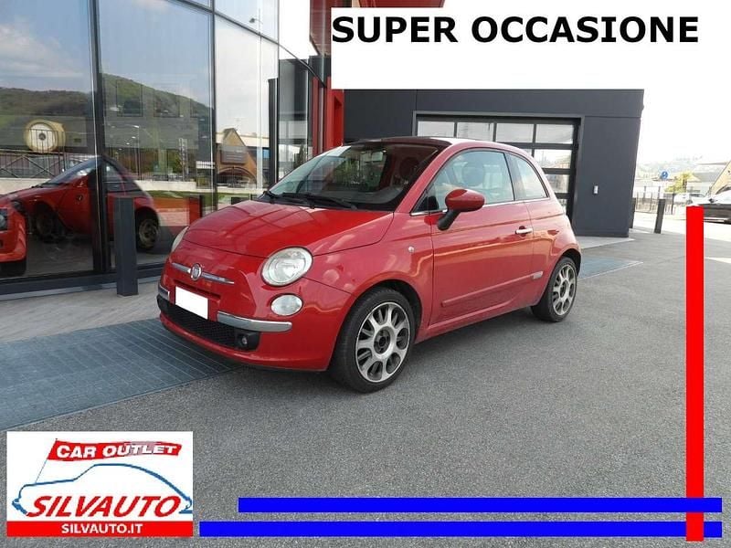 Usata Fiat 500 Lounge 69 CV (50 kW) 2008 Rosso Utilitaria