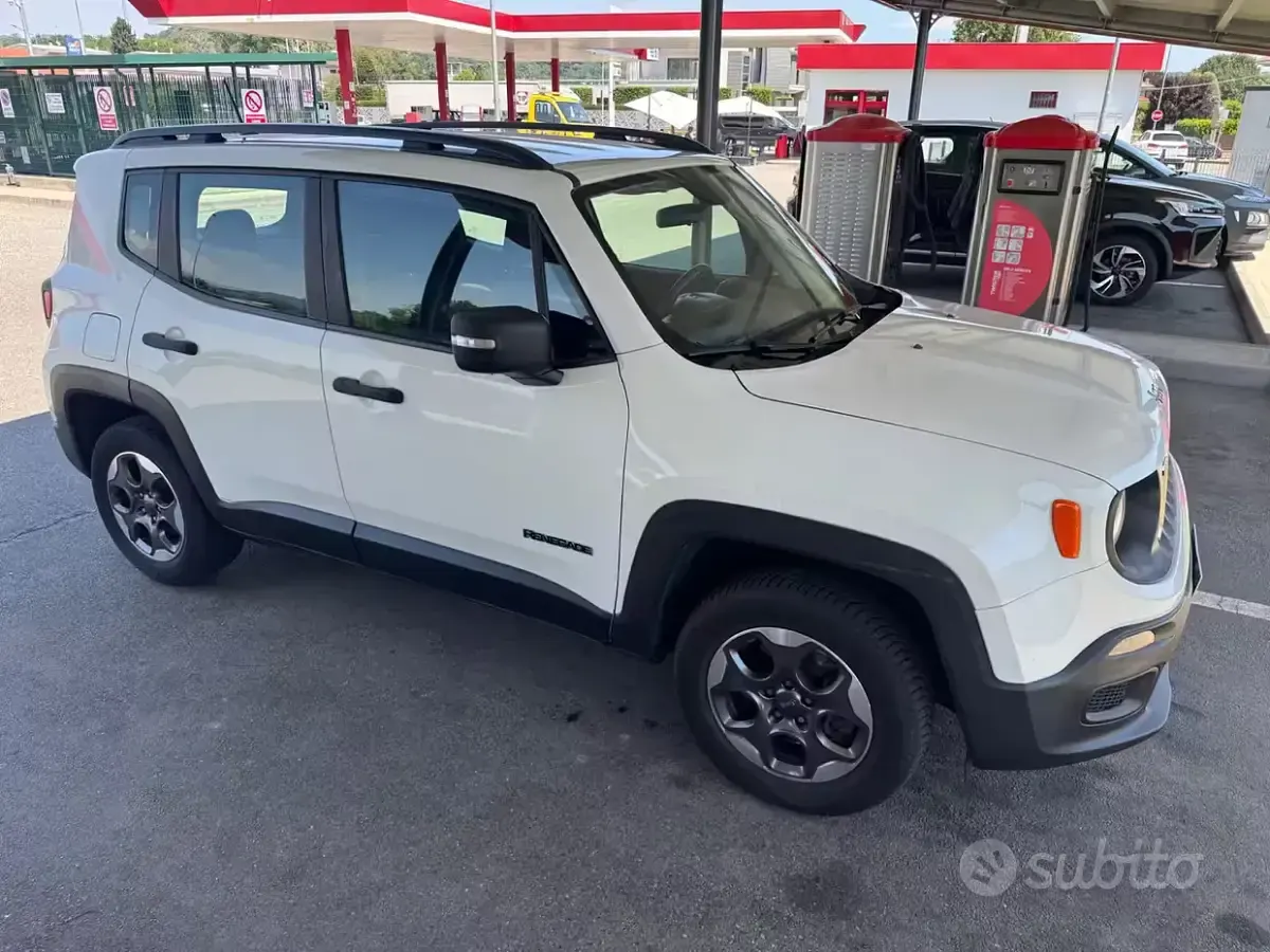 Usata Jeep Renegade 120 CV (88 kW) 2015 Bianco SUV