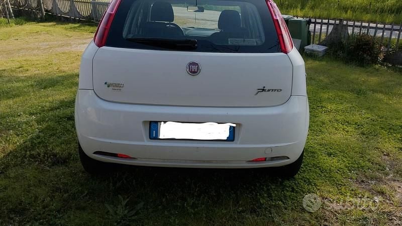 Usata Fiat Grande Punto Active 77 CV (56 kW) 2009 Bianco Utilitaria