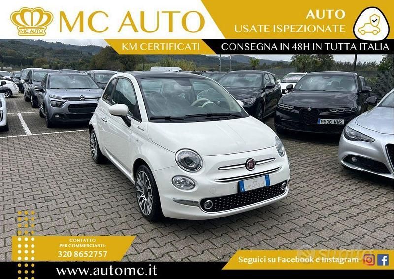 Bianco Usata 2022 Fiat 500 Dolcevita Due volumi | 10.999 € (Buon prezzo) - Immagine 1/4