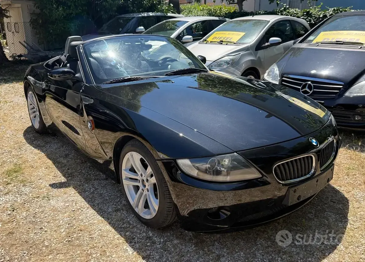 Usata BMW Z4 170 CV (125 kW) 2005 Nero Cabrio