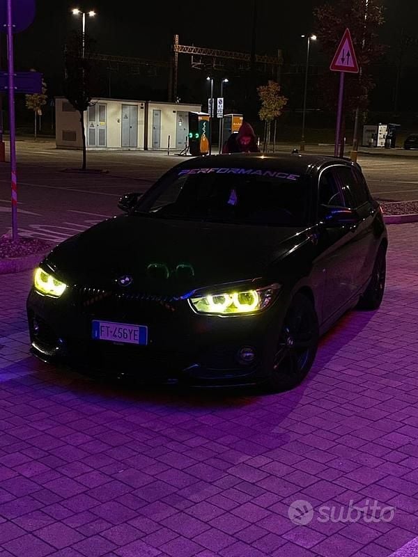 Usata BMW 114 M Sport 95 CV (69 kW) 2019 Nero Utilitaria