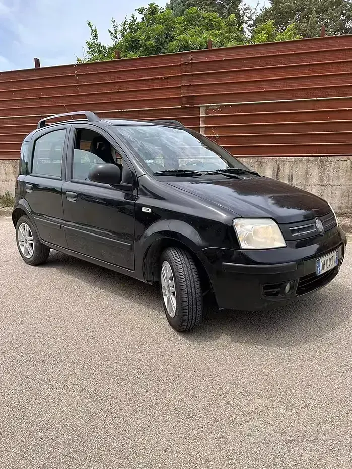 Usata Fiat Panda 69 CV (50 kW) 2007 Nero Utilitaria