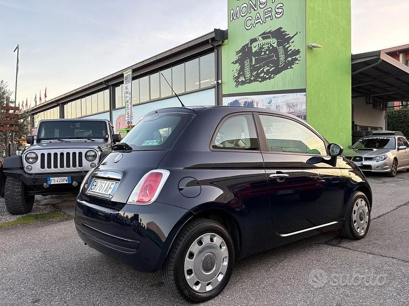 Usata Fiat 500 Pop 69 CV (50 kW) 2011 Blu Berlina