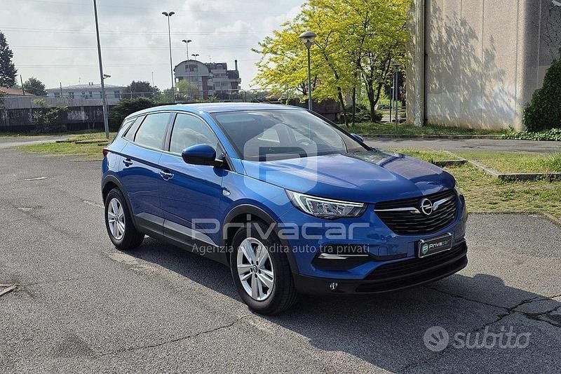 Usata Opel Grandland X Business 131 CV (96 kW) 2020 Blu SUV