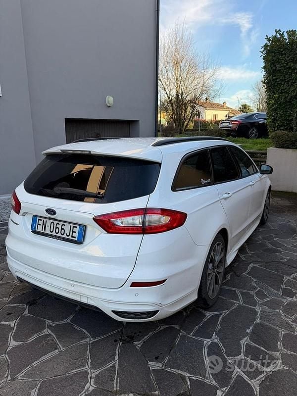 Usata Ford Mondeo ST-Line 150 CV (110 kW) 2018 Bianco Station wagon