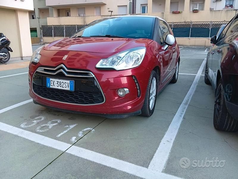 Usata Citroën DS3 2012 Rosso Utilitaria