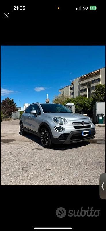 Usata Fiat 500X Cross 130 CV (95 kW) 2021 Grigio SUV