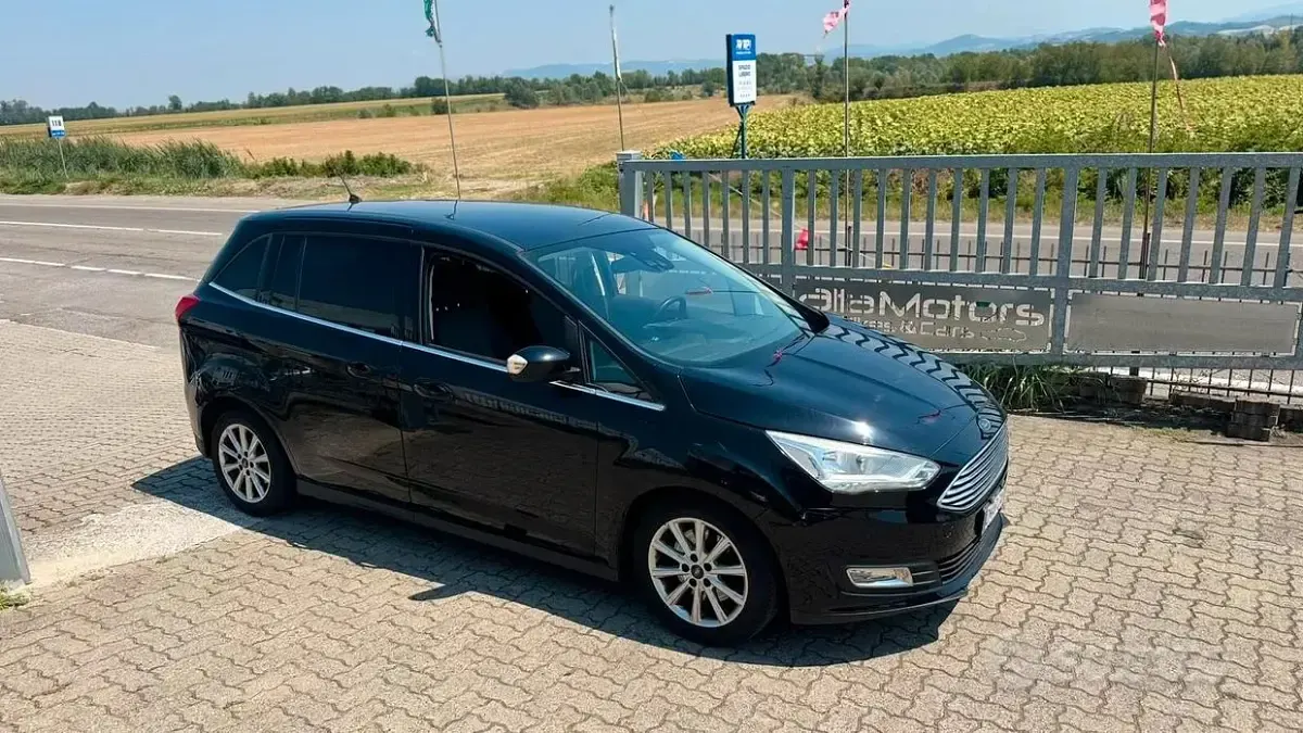 Usata Ford C-MAX 125 CV (91 kW) 2016 Nero Monovolume