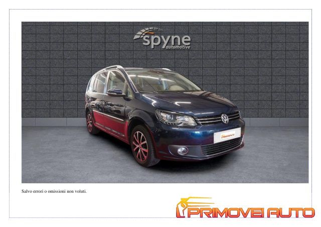 Blu Usata 2015 VW Touran Highline Monovolume | 16.950 € - Immagine 1/4