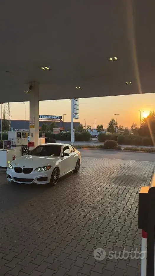 Usata BMW 220 M Sport 184 CV (135 kW) 2016 Bianco Coupé
