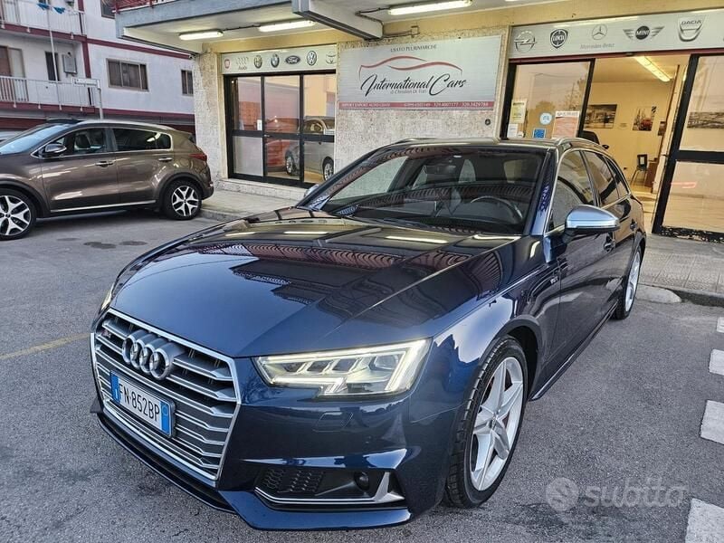 Blu Usata 2018 Audi S4 Station wagon | 31.700 € (Buon prezzo) - Immagine 1/4
