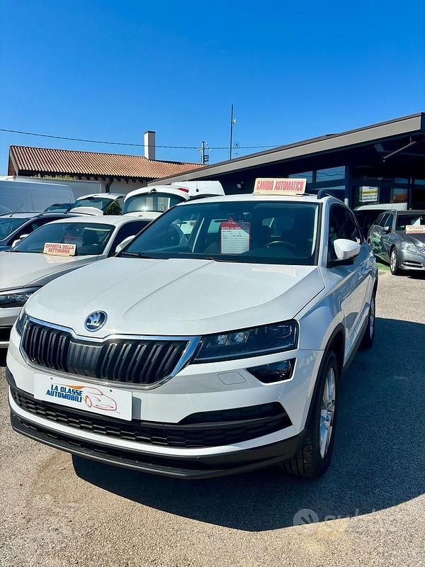 Usata Skoda Karoq Executive 150 CV (110 kW) 2020 Bianco SUV