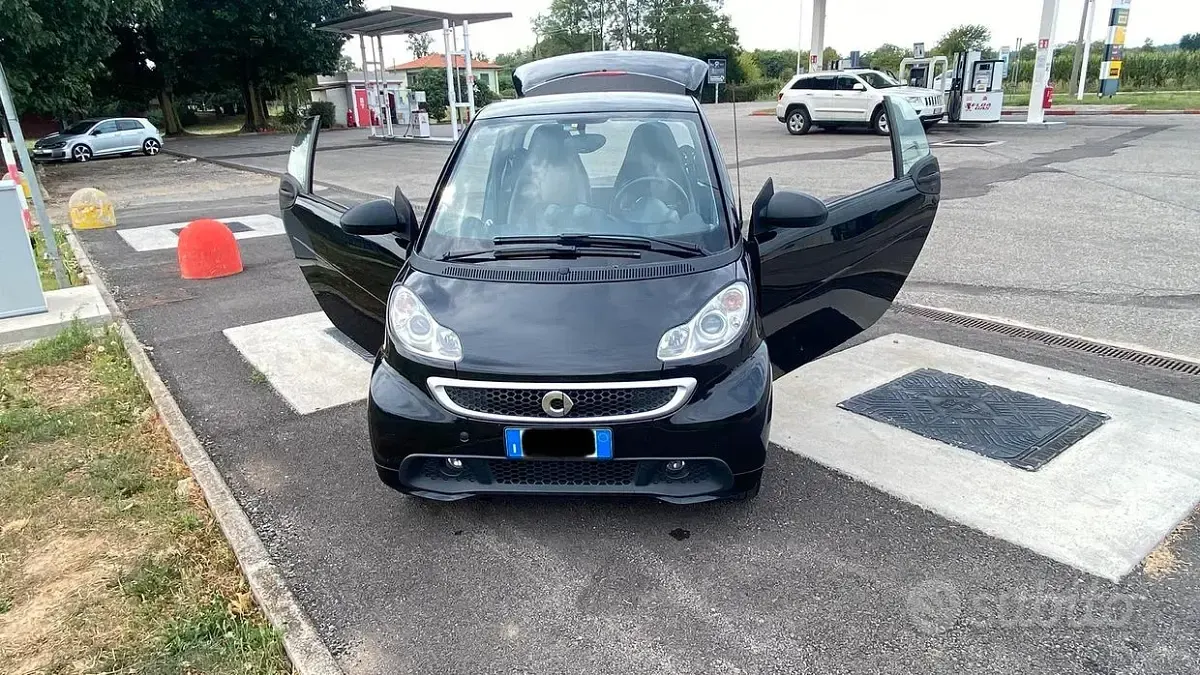Usata Smart ForTwo Coupé Pulse 71 CV (52 kW) 2012 Nero Coupé