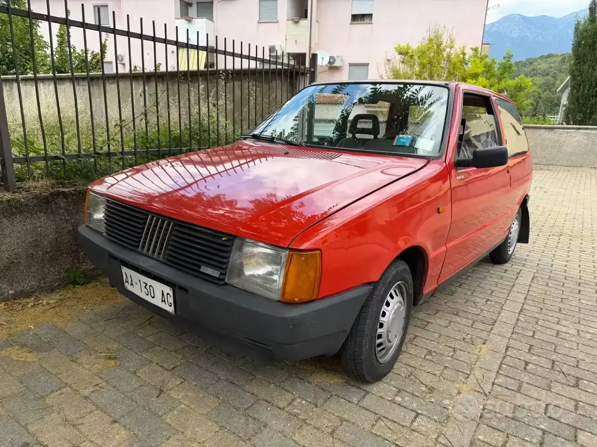 Usata Fiat Uno 44 CV (32 kW) 1989 Arancione Utilitaria