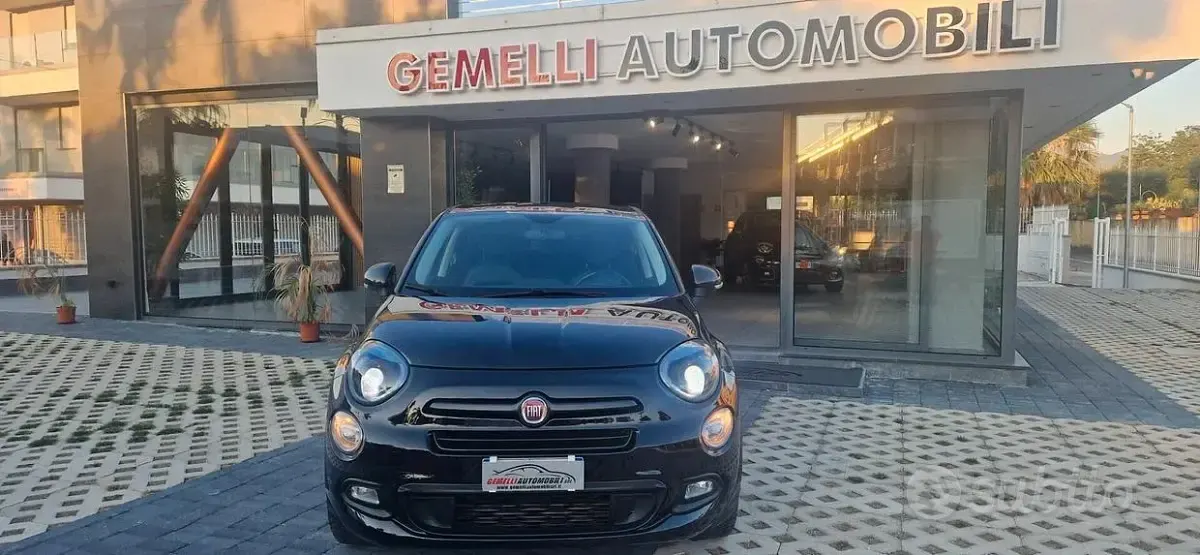 Usata Fiat 500X S 120 CV (88 kW) 2018 Nero SUV
