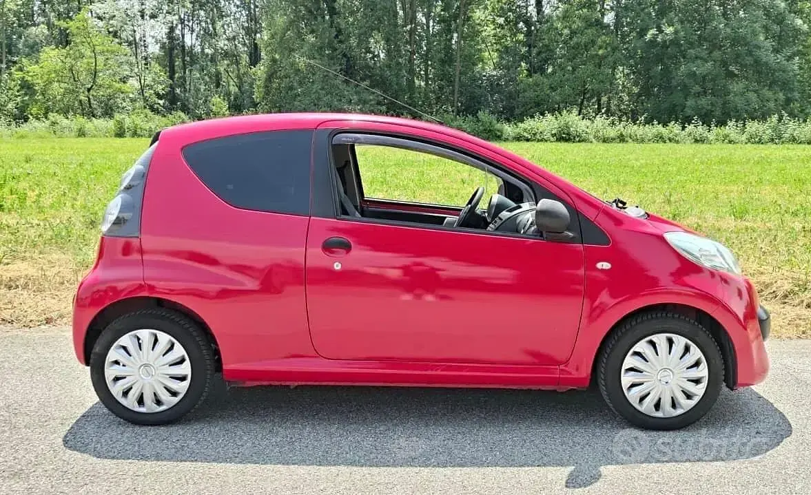 Usata Citroën C1 68 CV (50 kW) 2007 Rosso Utilitaria
