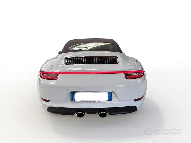 Usata Porsche 911 420 CV (308 kW) 2016 Bianco Cabrio