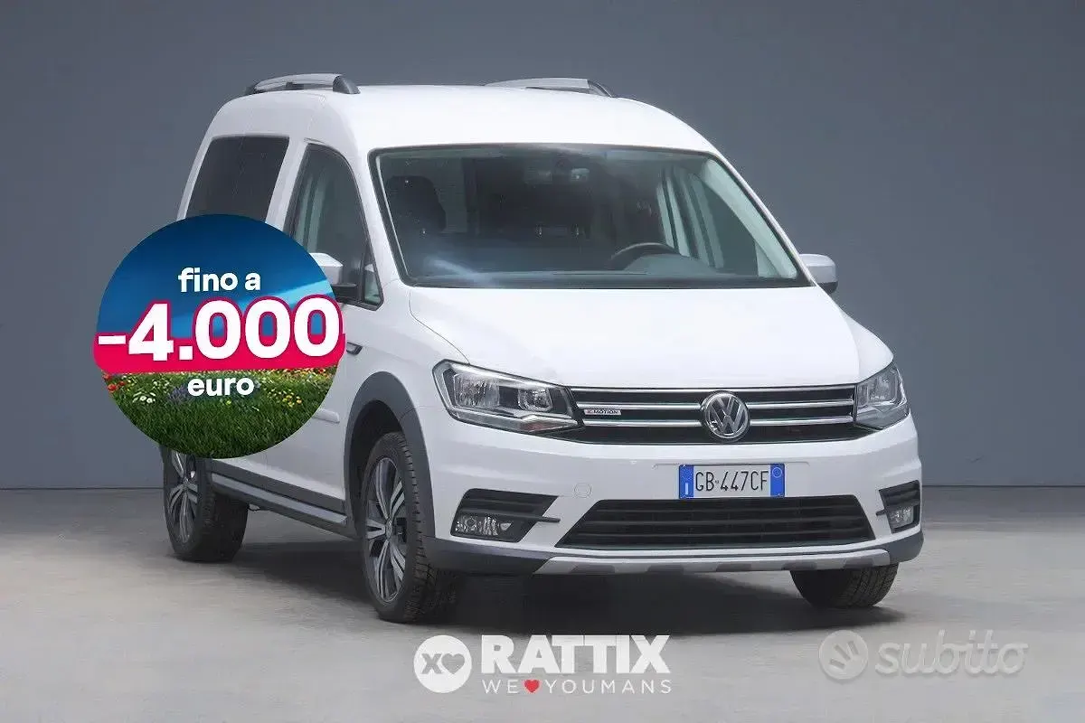 Usata VW Caddy 122 CV (89 kW) 2020 Bianco Monovolume
